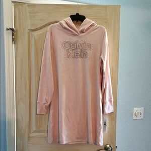 NWT Calvin Klein Pink Long Sleeve Dress